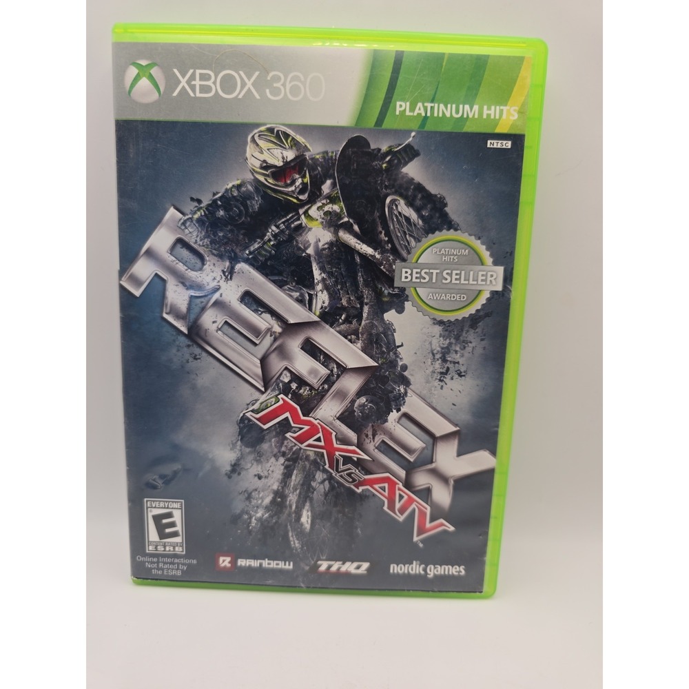 MX vs ATV Reflex (Microsoft Xbox 360, 2009) Complete